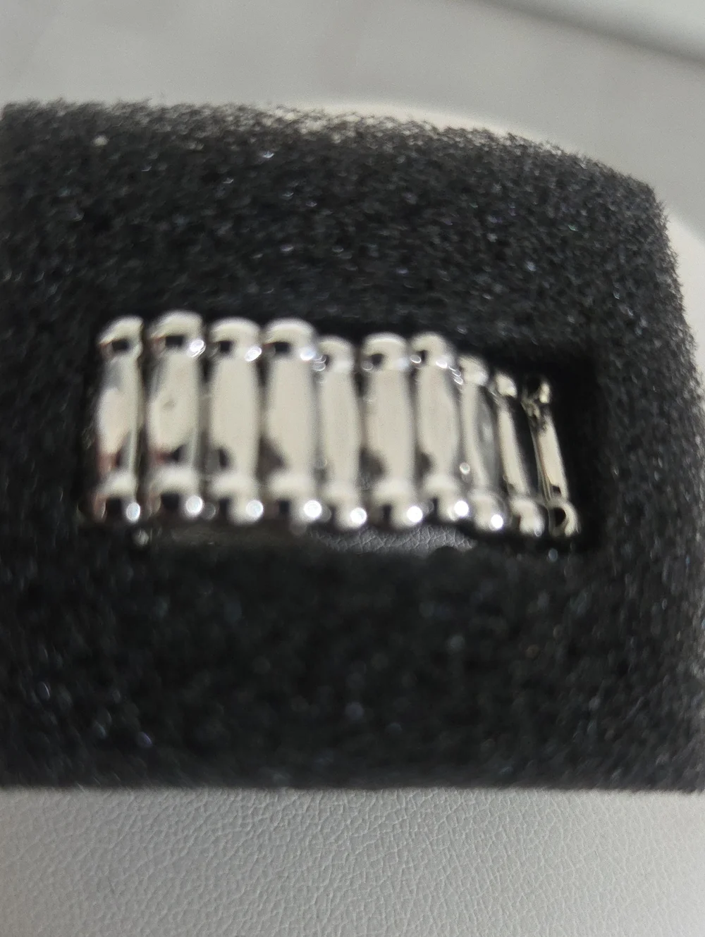 Paparazzi Really Bubbly White Ring NWT